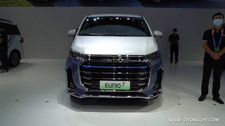 上汽大通首款氢燃料电池MPV EUNIQ7场面夺人