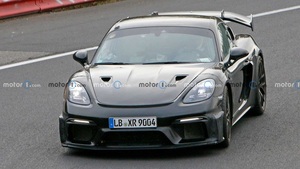 接近500马力 或将于2021年底发布718 Cayman GT4 RS谍照曝光