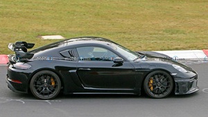 接近500马力 或将于2021年底发布718 Cayman GT4 RS谍照曝光