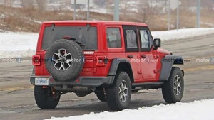 为越野而生 全新Jeep牧马人半门版谍照曝光 有望今年亮相