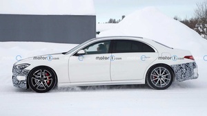 搭载4.0T插混系统 梅赛德斯-AMG S 63 e谍照曝光 或将今年亮相