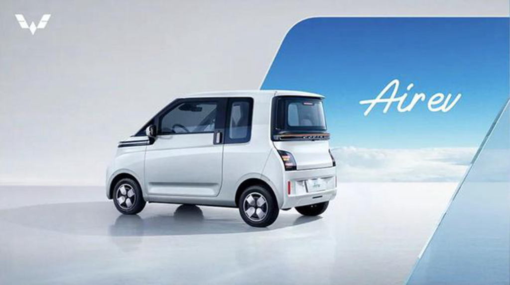 五菱Air ev官图发布 双门两座布局 将于2022年内上市