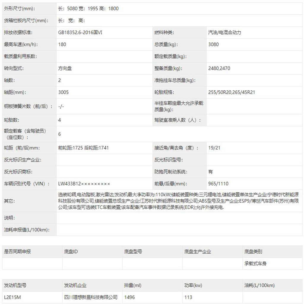 理想L8实车曝光，有望11月份发布，理想ONE换代车型