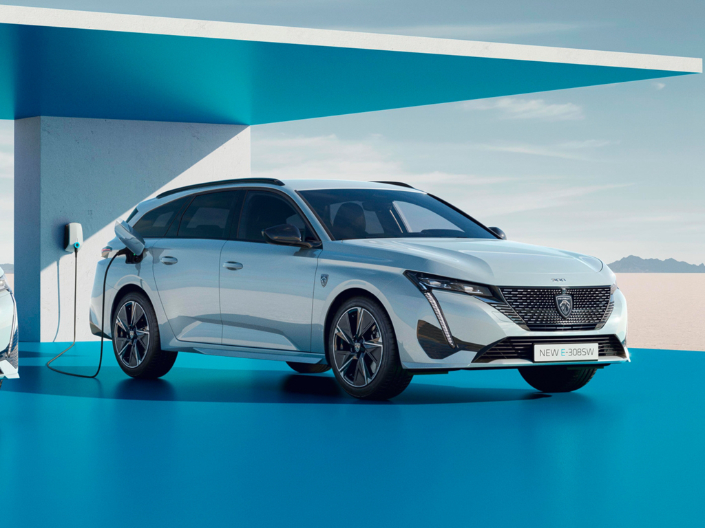 新款标致E-308/E-308 SW官图发布，续航超400km，预计明年上市