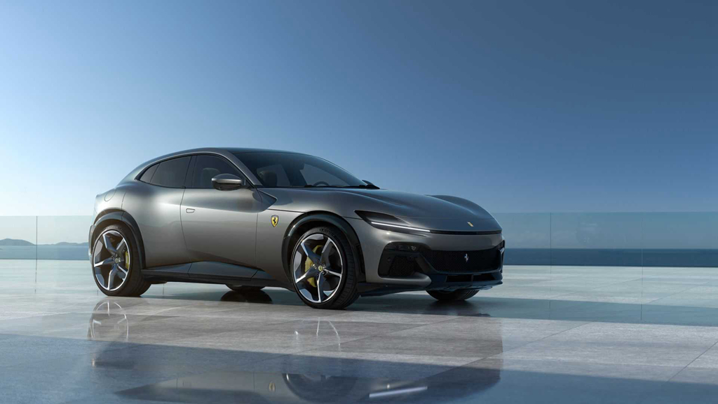 法拉利purosangue全球首发,品牌首款suv,搭v12发动机,3.3s破百