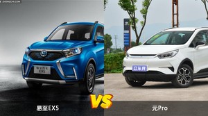 易至EX5/元Pro全面对比 哪款车的销量更高?