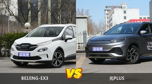 买BEIJING-EX3还是元PLUS?哪款车配置更丰富?