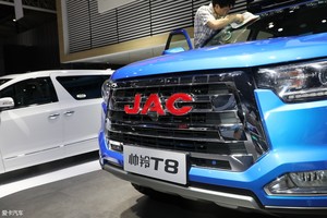 2018成都车展 江淮汽车-帅铃T8静态评测