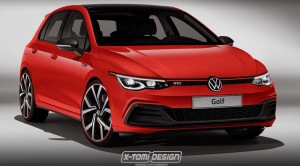 2020年亮相/马力超250匹 全新一代高尔夫GTI渲染图曝光