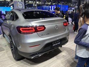 2019广州车展丨2.0T+48V轻混 奔驰GLC Coupe亮相