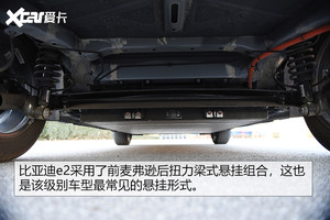 比亚迪e2测试 年轻人的动感跨界纯电动