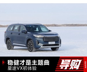 够稳健的大七座SUV 星途VX冰雪初体验