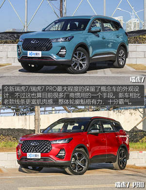 爱卡实拍瑞虎7/瑞虎7 PRO 酷炫造型上身