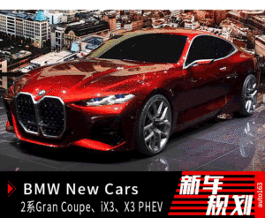 新能源之年 宝马发布2020年新车规划