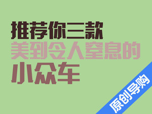 颜值当道 美到令人无法拒绝的几款车型