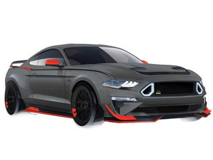 福特Mustang RTR特别版预告图 漂移神车