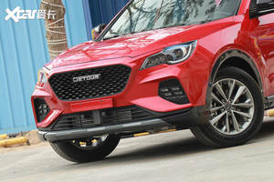 外观年轻很有态度 实拍捷途X70 Coupe