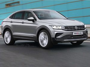 或命名途观X 大众新款途观轿跑版渲染图