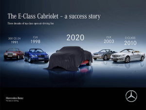 新款奔驰E级敞篷版消息 将5月27日首发