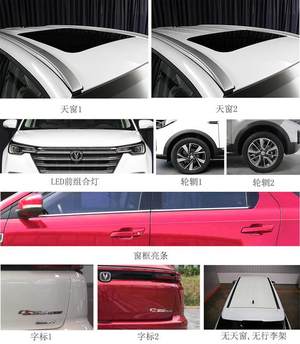 外观抢眼/动力提升 长安CS55 PLUS信息曝光