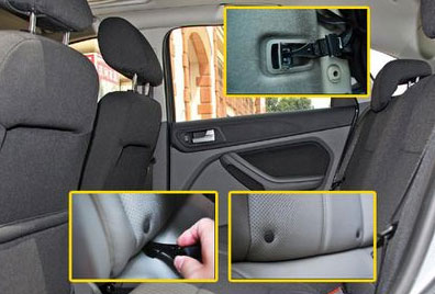 大众朗逸儿童安全座椅接口在哪里朗逸安全座椅接口图片