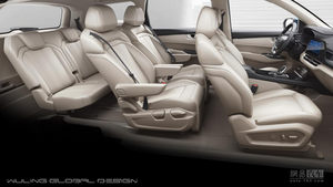 五菱凯捷空间官图发布 带二排腿托和超长滑轨