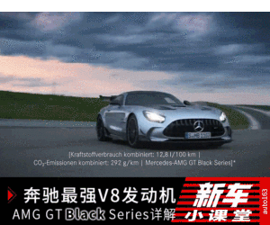 能合法上路的赛车 AMG GT Black官图详解