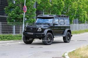 造型更粗犷/越野性能更佳 奔驰G500 4x4曝光
