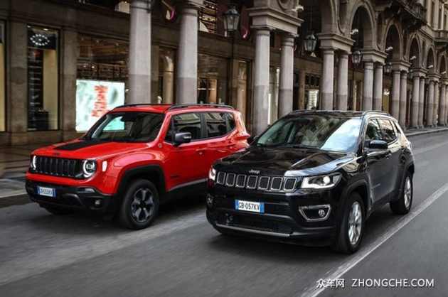 搭载1.3T动力系统 Jeep正式发布自由侠和指南者插电混动车型
