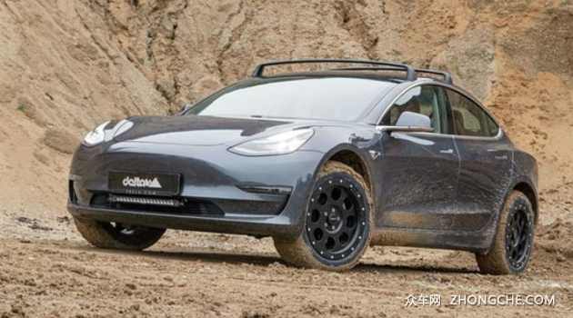 凸显越野风格 德国Delta 4×4公司打造越野版Model 3