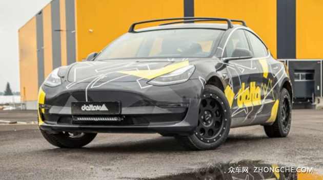 凸显越野风格 德国Delta 4×4公司打造越野版Model 3