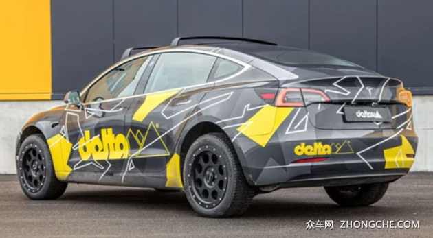 凸显越野风格 德国Delta 4×4公司打造越野版Model 3