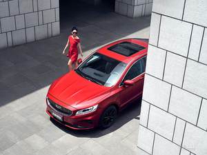 换装直瀑式格栅 新款吉利博瑞官图发布