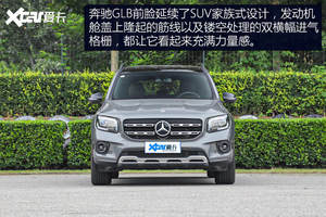 测试奔驰GLB SUV 同级唯一7座布局车型