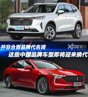 非合资专属 这些中国品牌车型将迎换代