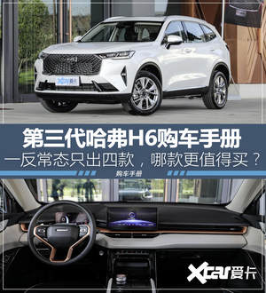 第三代哈弗H6购车手册 推荐1.5T Max版