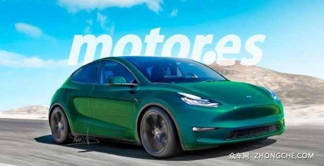 比Model 3定位更低 特斯拉Model 2渲染图曝光