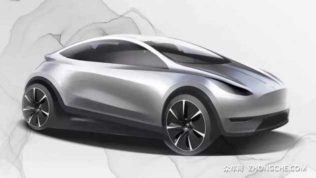 比Model 3定位更低 特斯拉Model 2渲染图曝光
