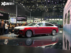 北京车展:红旗H9+长轴距版实车正式亮相