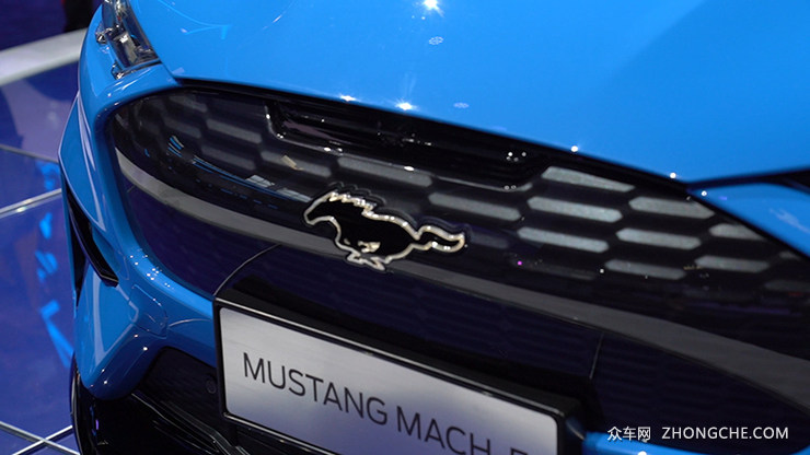 电动版福特野马Mach-E惊现2020北京车展