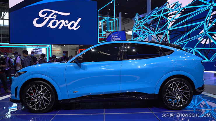 电动版福特野马Mach-E惊现2020北京车展