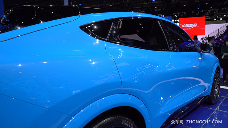 电动版福特野马Mach-E惊现2020北京车展