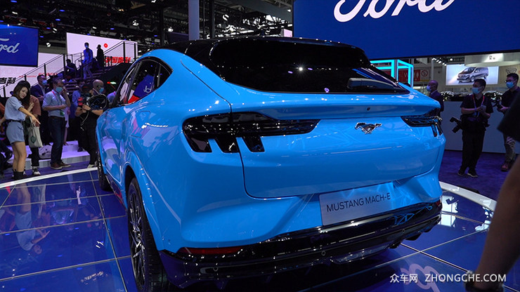 电动版福特野马Mach-E惊现2020北京车展