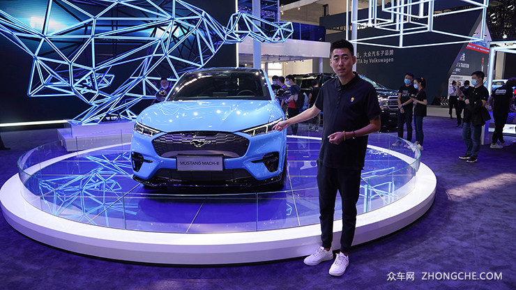 电动版福特野马Mach-E惊现2020北京车展