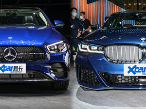 新款奔驰E级/宝马5系对比 车展重头戏