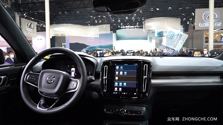 北欧神话沃尔沃XC40纯电版北京车展初体验