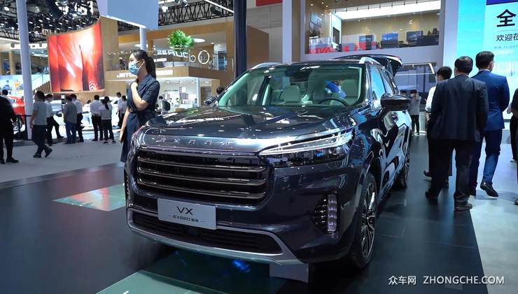 备受关注的星途VX于北京车展亮相