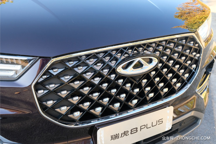 舒适的家族新旗舰 静态体验奇瑞瑞虎8 PLUS