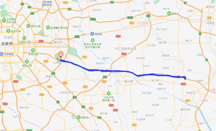 新晋高速地图图片