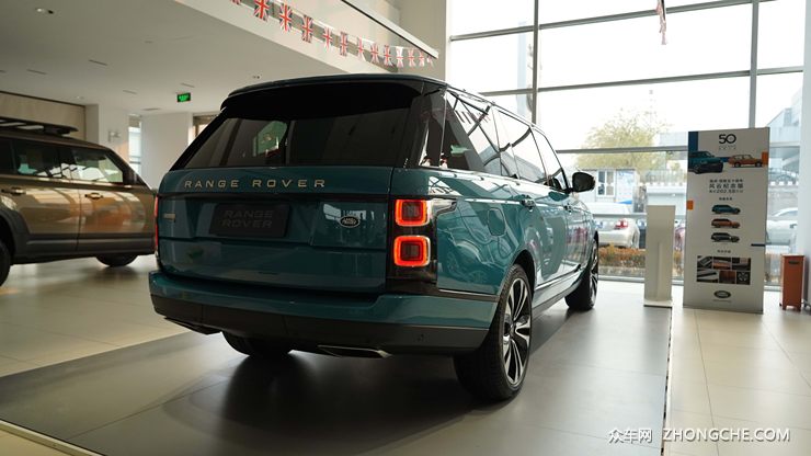 中国400台的路虎揽胜50周年纪念版